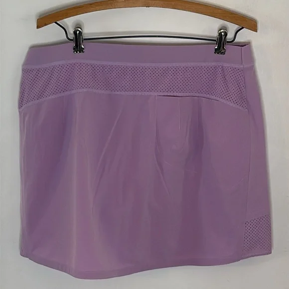 RLX Ralph Lauren lavender golf skirt with pockets Size Large